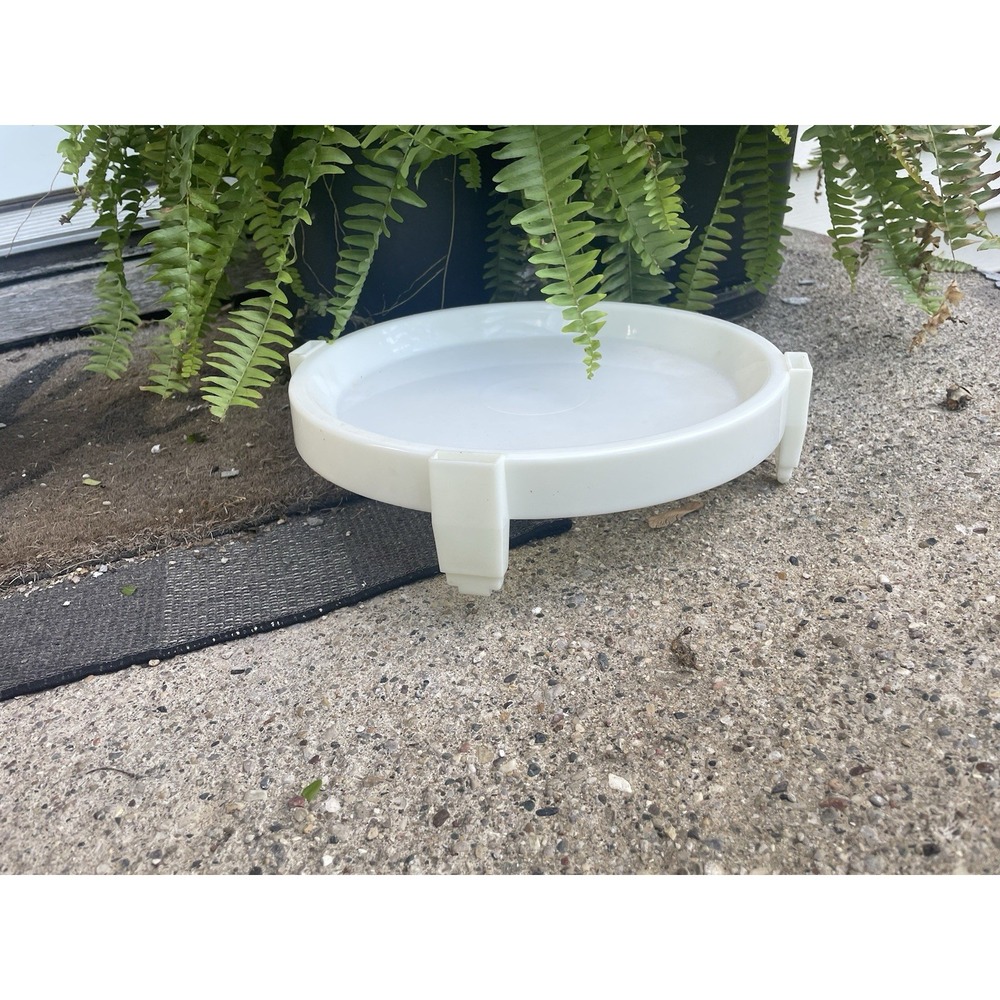 Tupperware - Divide-A-Rack Pie Stacker - #511 - White Retro Kitchen Made In USA